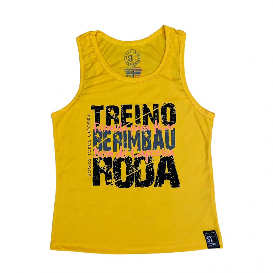 Regata Feminina formula STC  - Dry Fit - Amarela