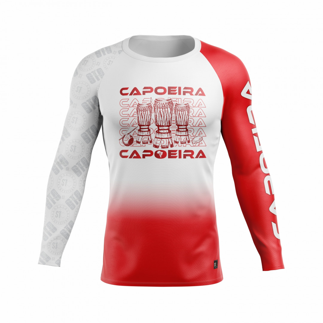 Rashguard Personalizada - STC Vermelha Instrumentos Pro - Masculino
