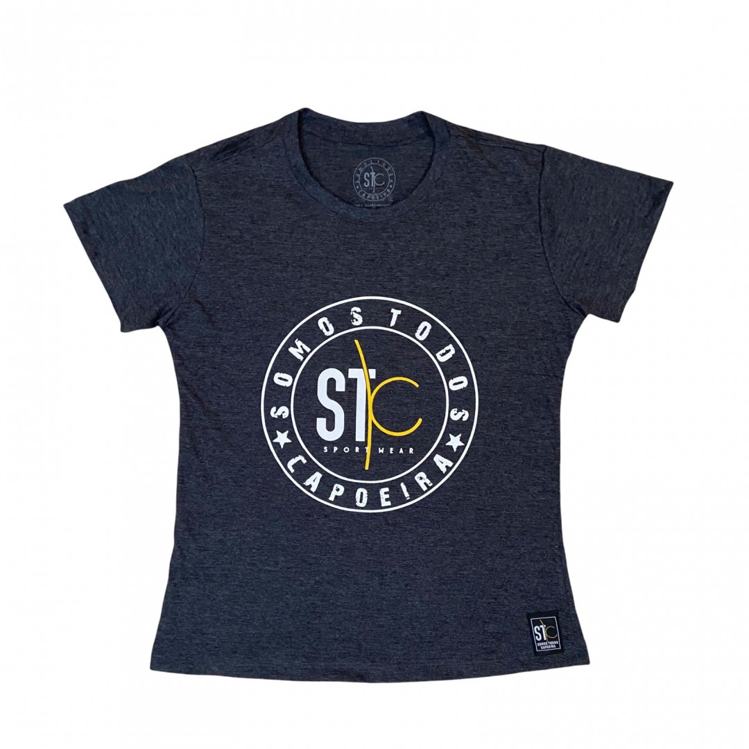 Baby Look STC oficial - Mescla Black