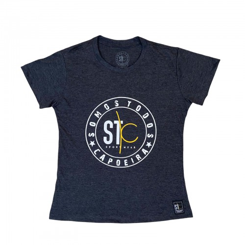 Baby Look STC oficial - Mescla Black