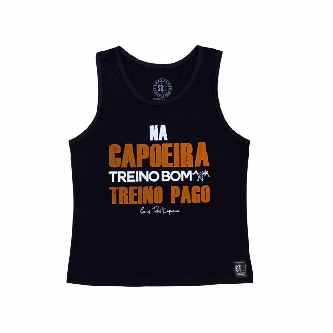 Regata feminina Treino Pago Black