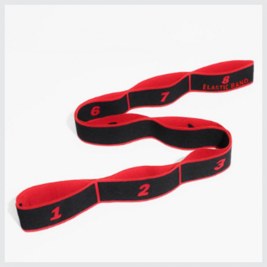 Elastic Treino STC - Vermelho / Preto