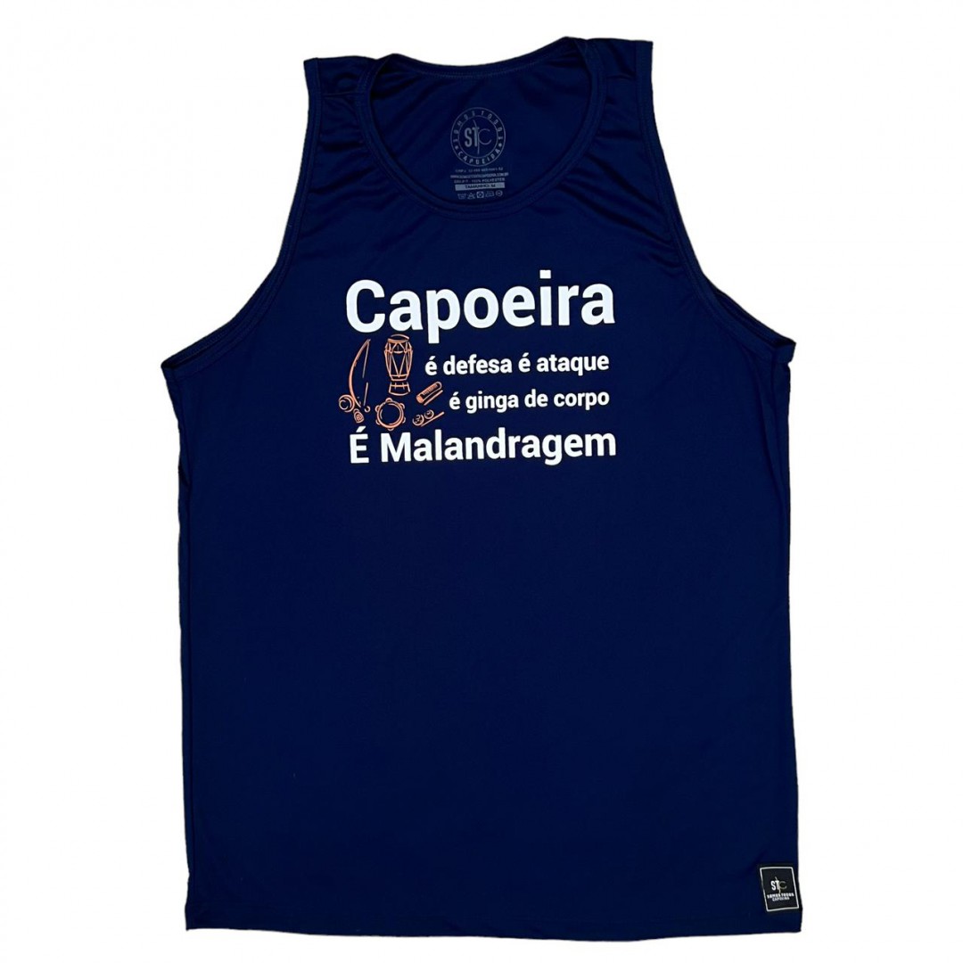 Regata Malandragem - Dry Fit - Marinho