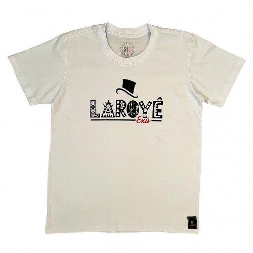 Camiseta Laroyê STC - Branco