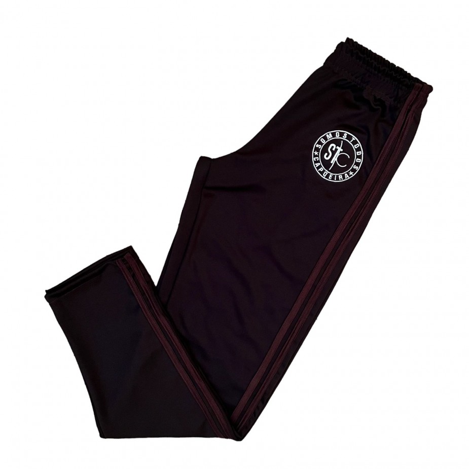 Calça de Treino e Passeio STC - Marrom friso Marrom