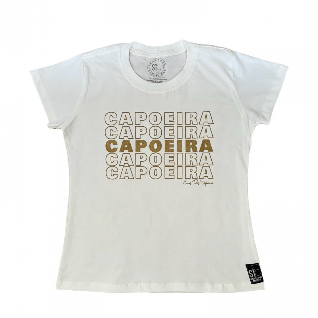 Baby Look Capoeira 2.0 - Marfim