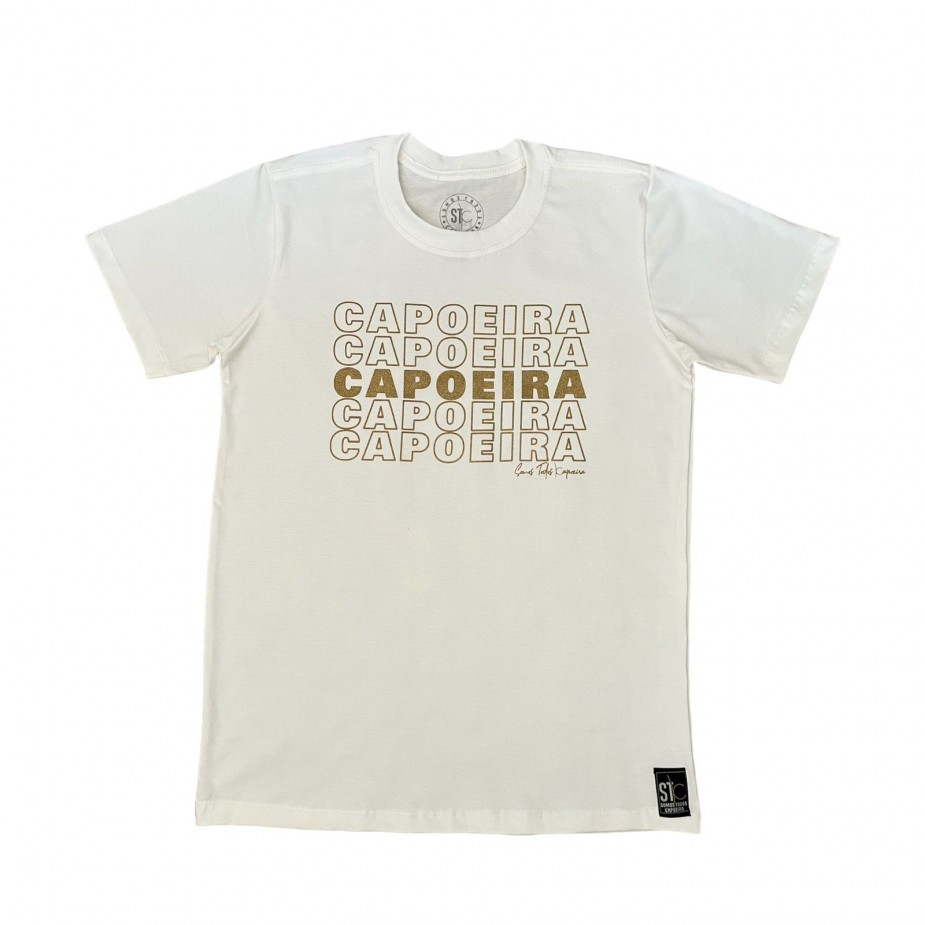 Camiseta Capoeira 2.0 - Marfim