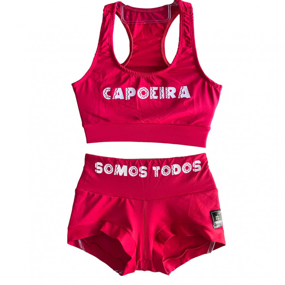 Conjunto Treino Pro 3.0 - Vermelho