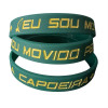 Pulseira STC de Silicone - Movido pela Capoeira 