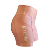 Bermuda meio Coxa  STC Cós alto SUPPLEX de Poliamida com Bolso Lateral - Salmon