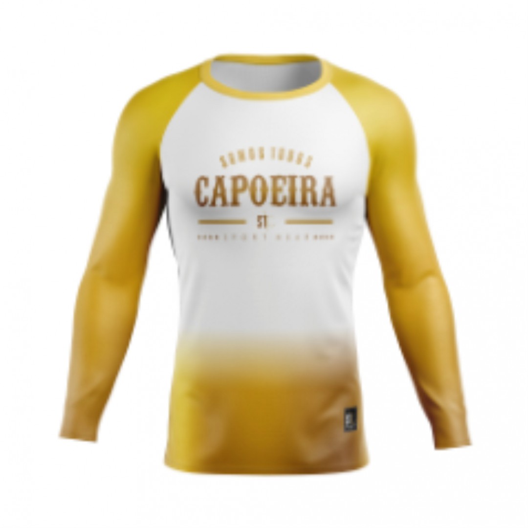 Rashguard Personalizada STC Amarela - Feminina 