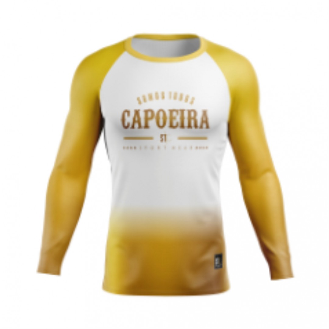 Rashguard Personalisada STC Amarela - Feminina 