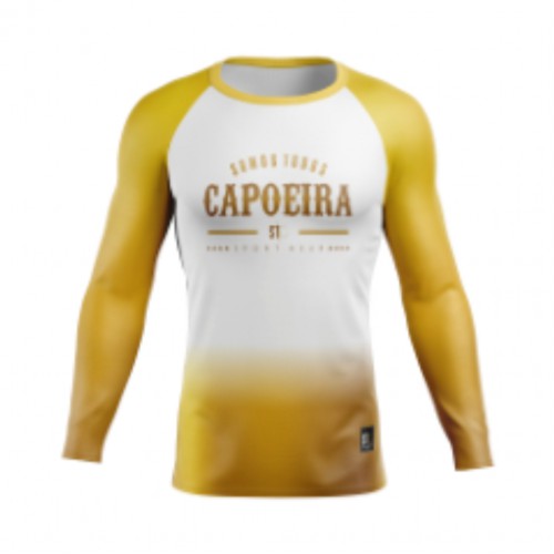 Rashguard Personalizada STC Amarela - Masculino 