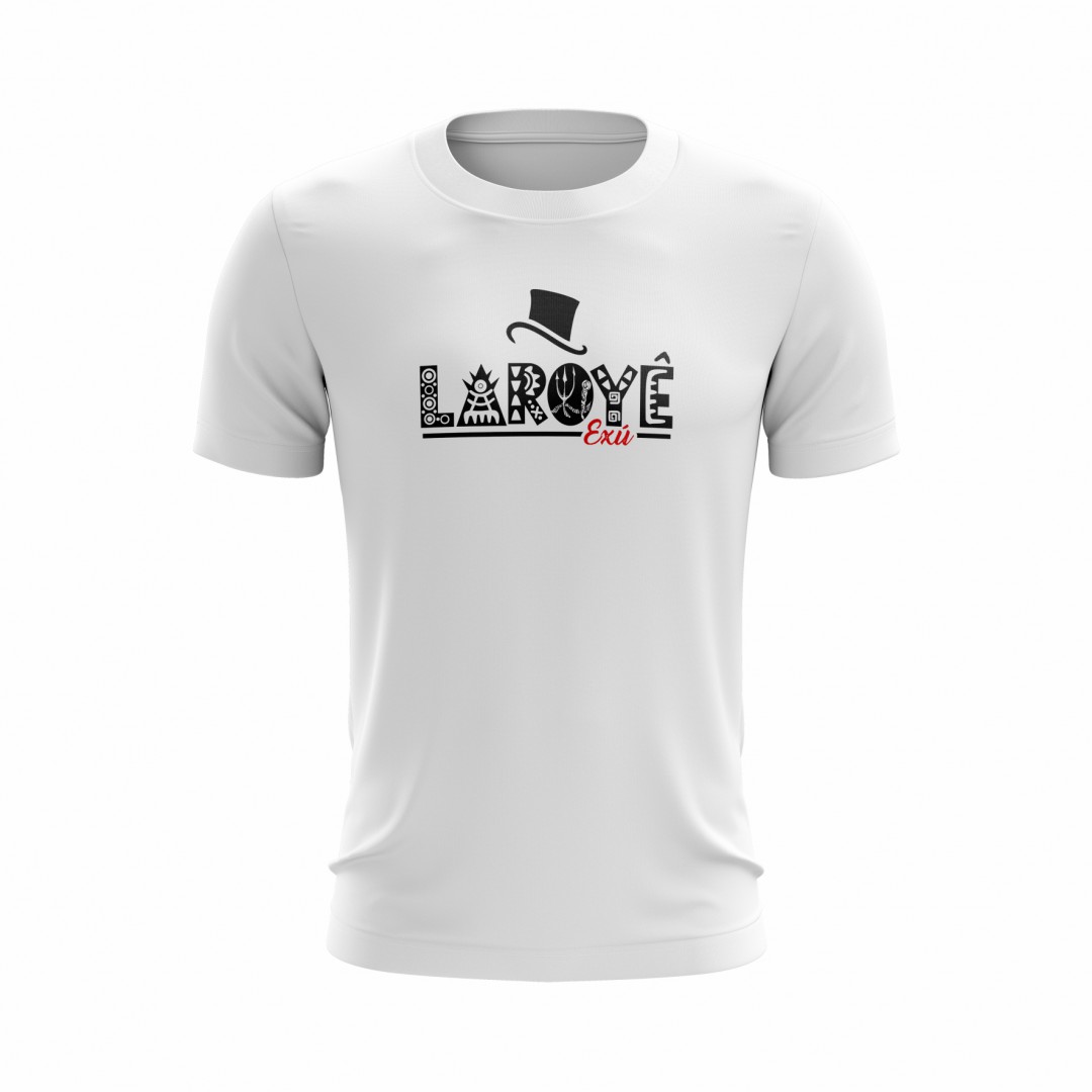Camiseta Laroyê STC - Branco