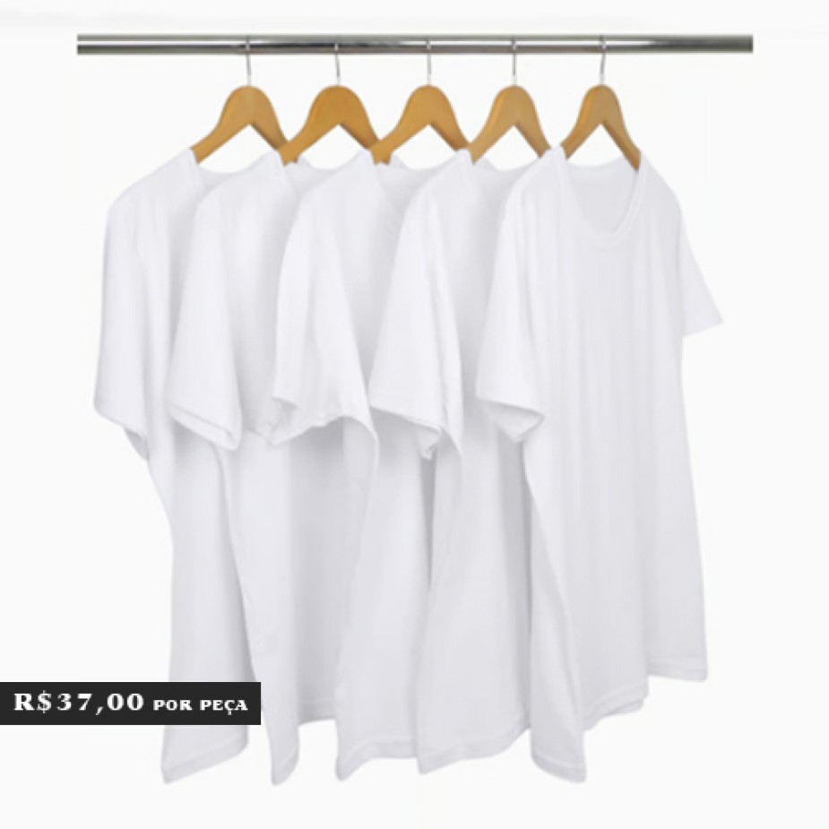 Kit 30 Camisetas Uniformes / Eventos - Malha PV Premium