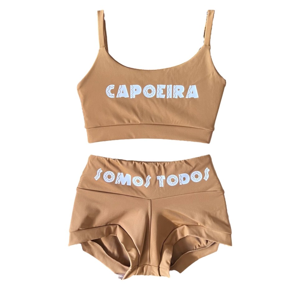 Conjunto Treino Pro 3.0 - Ocre 