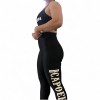 Conjunto Fitness Top e Legging STC - Preto