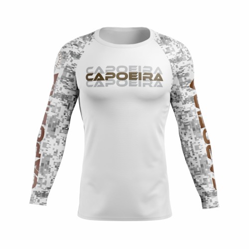 Rashguard Camuflado 2.0 Atleta  - Branca