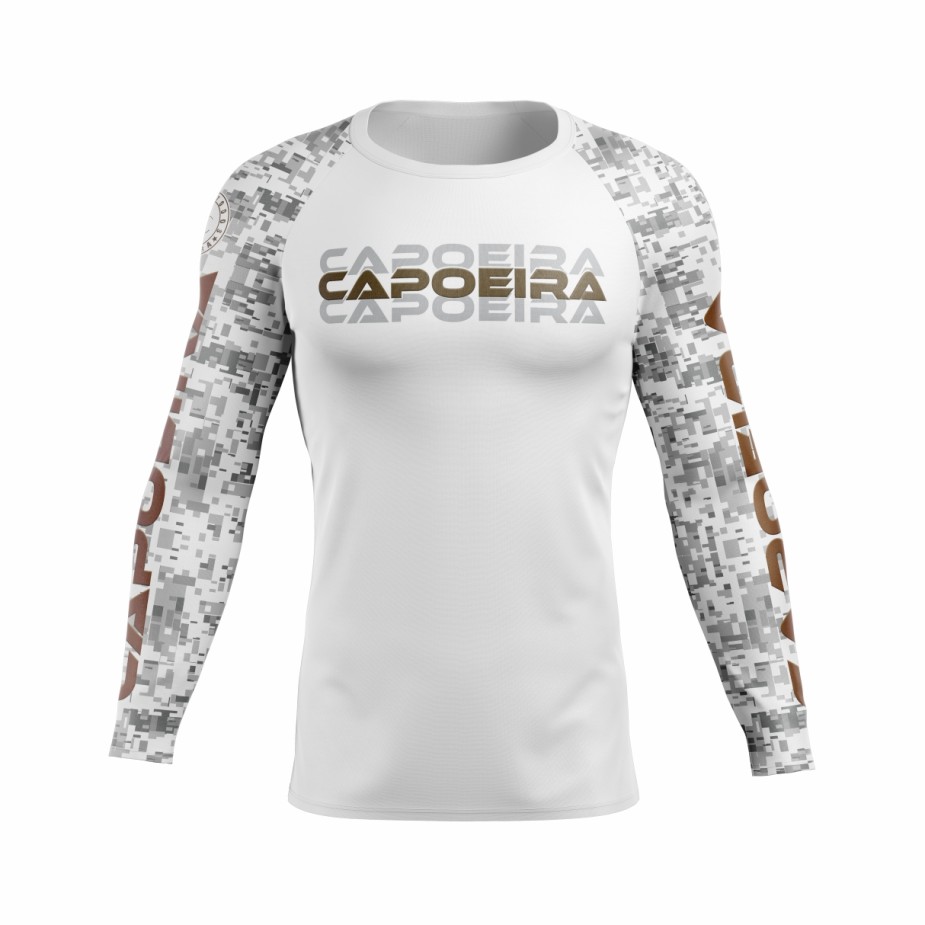 Rashguard Camuflado 2.0 Atleta  - Branca