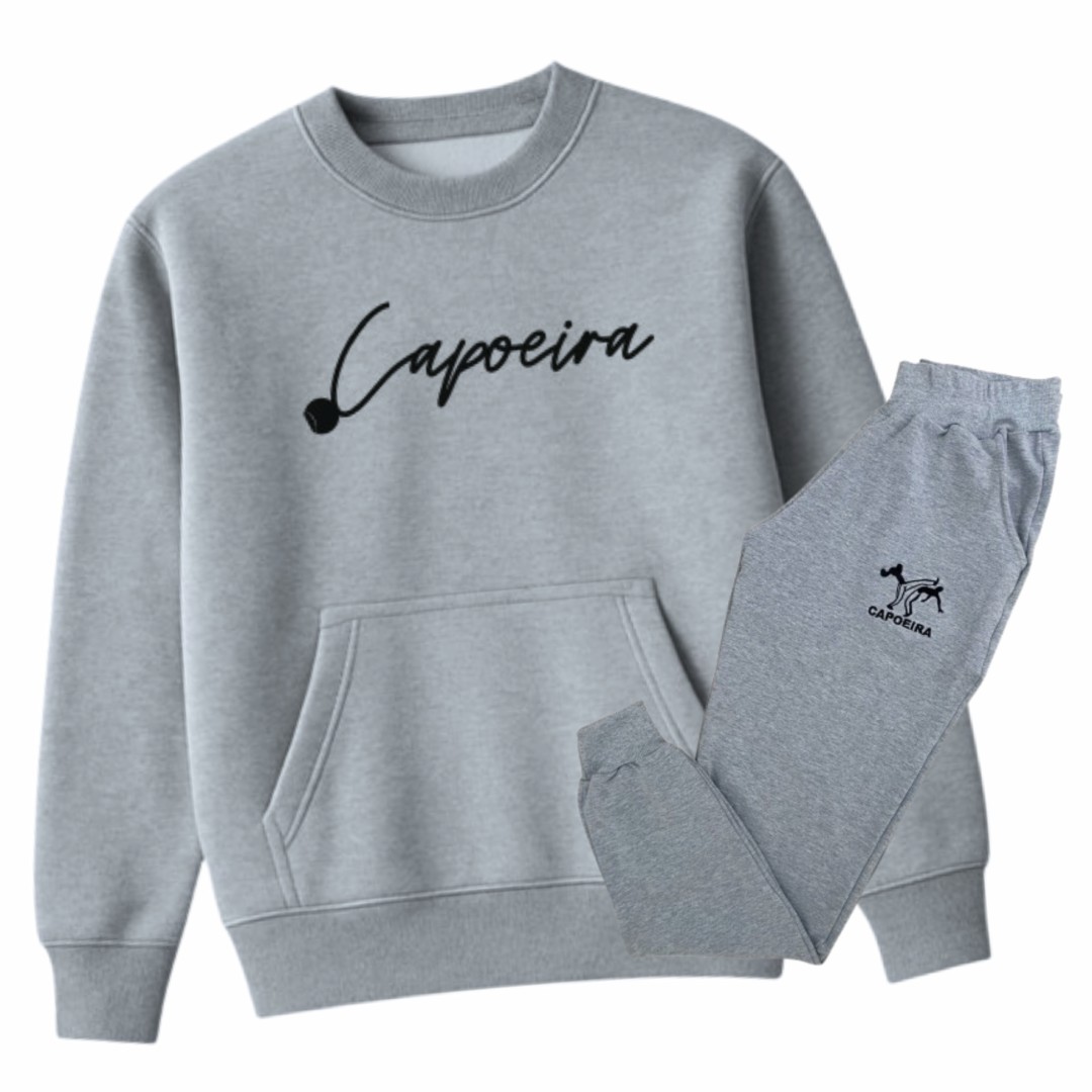 Conjunto Moleconfort - Mescla Cinza