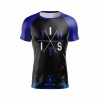 rash-guard-serpente-faixa-azul- manga curta-jiu-jitsu