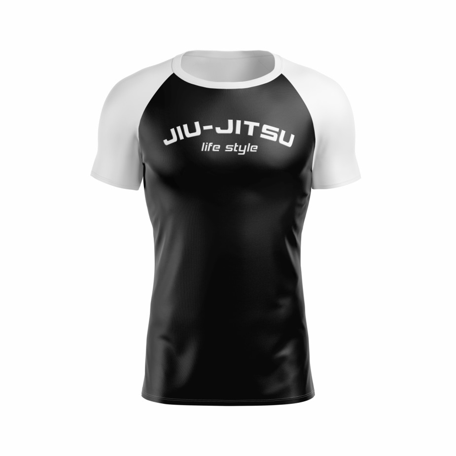 Rash Guard – competidor  - faixa branca -  Masculino - Jiu Jitsu