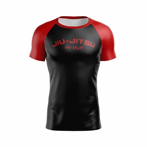 Rash Guard – competidor  - faixa preta -  Masculino - Jiu Jitsu