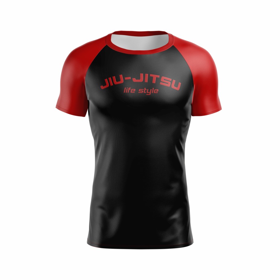 Rash Guard – competidor  - faixa preta -  Masculino - Jiu Jitsu