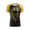 Rash Guard – justiceiro  - yellow black -  Masculino - Jiu Jitsu
