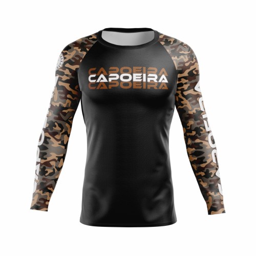 Rashguard Camuflado 2.0 Atleta  - Preto