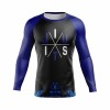 Rash Guard – Serpente  - faixa azul -  Masculino - Jiu Jitsu