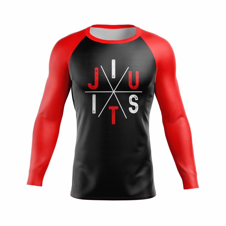 Rash Guard – Serpente  - faixa preta -  Masculino - Jiu Jitsu