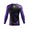 Rash Guard – Serpente  - faixa roxa -  Masculino - Jiu Jitsu