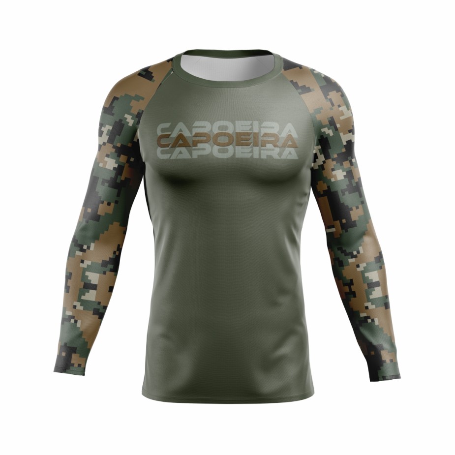 Rashguard Camuflado 2.0 Atleta  - Oliva