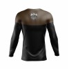 Rash Guard – Xadrez  - faixa marrom -  Masculino - Jiu Jitsu