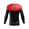 Rash Guard – Xadrez  - faixa preta -  Masculino - Jiu Jitsu