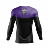 Rash Guard – Xadrez  - faixa roxa -  Masculino - Jiu Jitsu