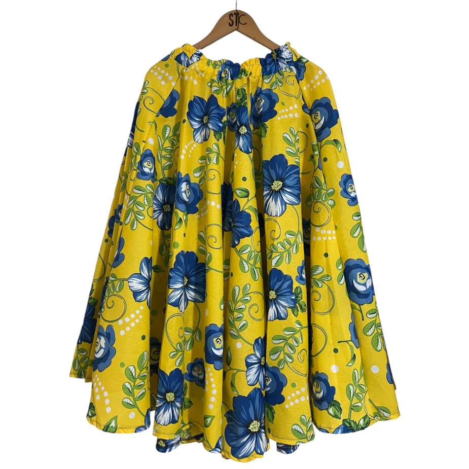 Saias Danças de Roda  - Floral Amarelo