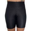 Bermuda meio Coxa  STC Cós alto SUPPLEX de Poliamida com Bolso Lateral - Preto
