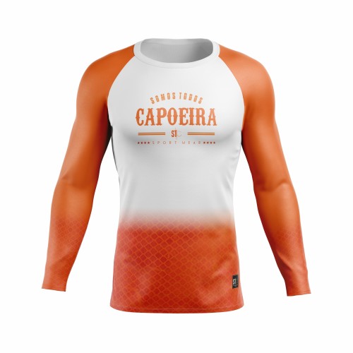 Rashguard Personalizada Nome - Coral - INFANTIL