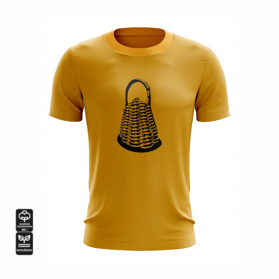 Camiseta Caxixi - Amarelo Camiseta Caxixi - Amarelo