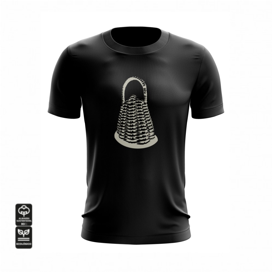 Camiseta Caxixi - Preto Camiseta Caxixi - Preto