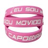 Pulseira STC de Silicone - Movido pela Capoeira 