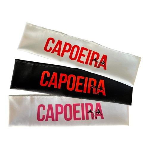 Kit 2 Faixa Tiara Esportiva “Capoeira” Kit 2 Faixa Tiara Esportiva “Capoeira”