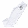 Calça de Treino e Passeio STC - Branca Friso branco - Brasão