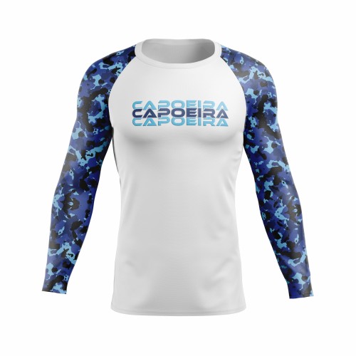 Rashguard  3.0 Feminina  - Atleta - Camuflado Azul