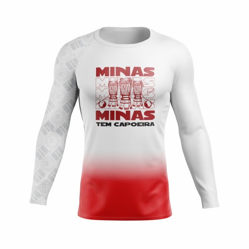 Rashguard  Red  -  Minas Tem Capoeira