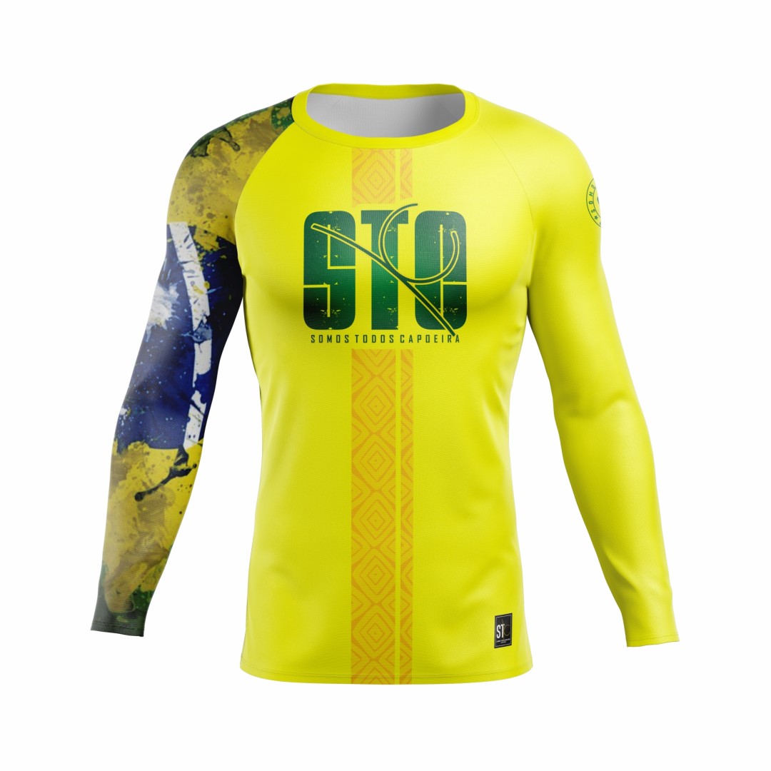 Rashguard  2.0 Pro Feminina  - Brasil