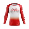 Rashguard Personalizada Nome - Vermelha - Infantil
