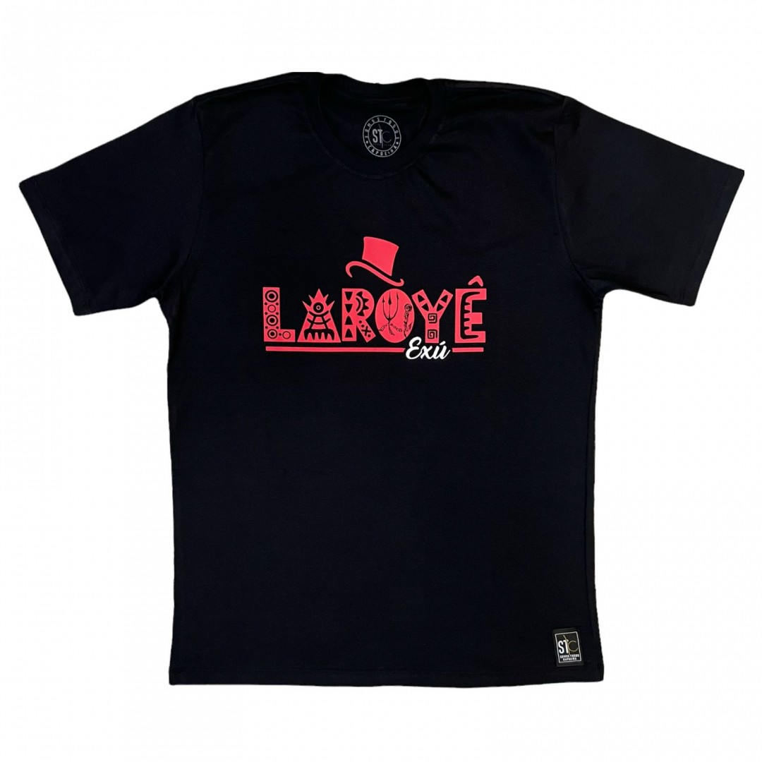 Camiseta Laroyê - Preto